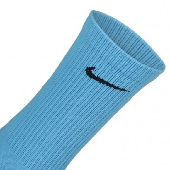 NEW Nike Dri-FIT Everyday Plus Cushion Crew Socks 3 Pack Blue Size L SX6888-963 - Picture 5 of 8